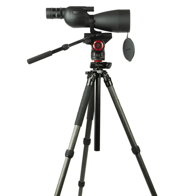 Opticron MM3 80 GA ED MM3 T2208R VT-3520 skivekikkert-pakke 2 Carbon 