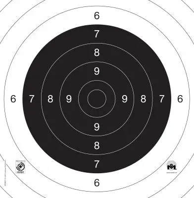 Skive Kromer 1/2m Innstikk Approbert ISSF 