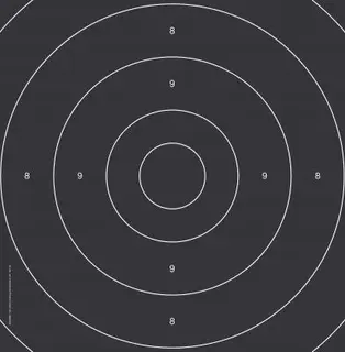 Skive Kromer Innstikk Duell 25x25 Approbert ISSF