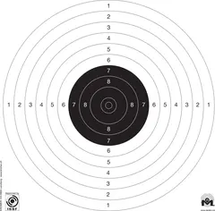 Skive Kromer10m Luftpistol 17x17 Approbert ISSF
