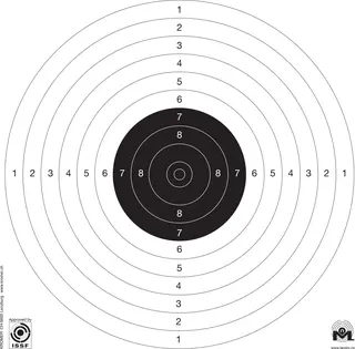 Skive Kromer10m Luftpistol 17x17 Approbert ISSF