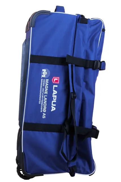 Landrø Skytterbag m/hjul med Lapua og MLAS logo 