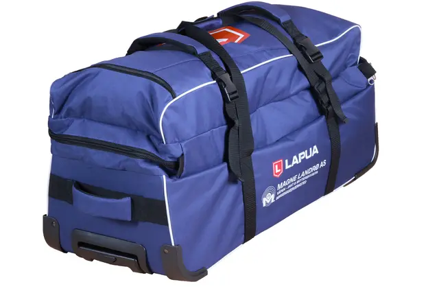 Landrø Skytterbag m/hjul med Lapua og MLAS logo 