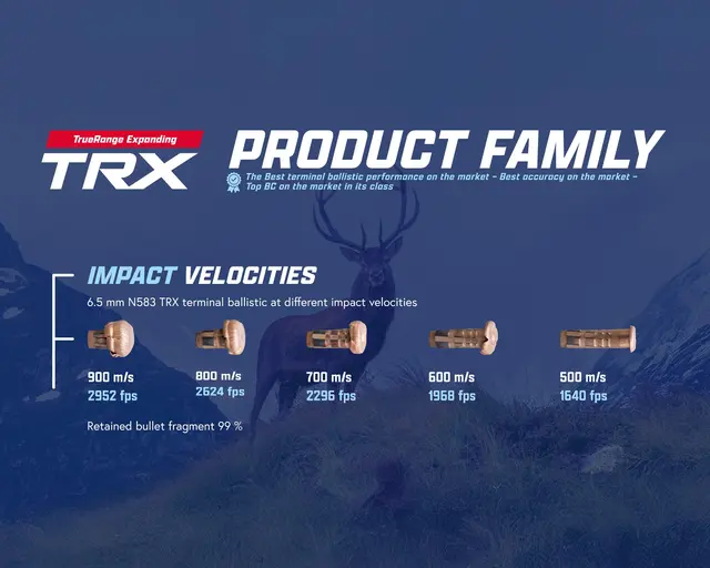 Lapua 6,5 Creedmoor 7,8g/120grs TRX 