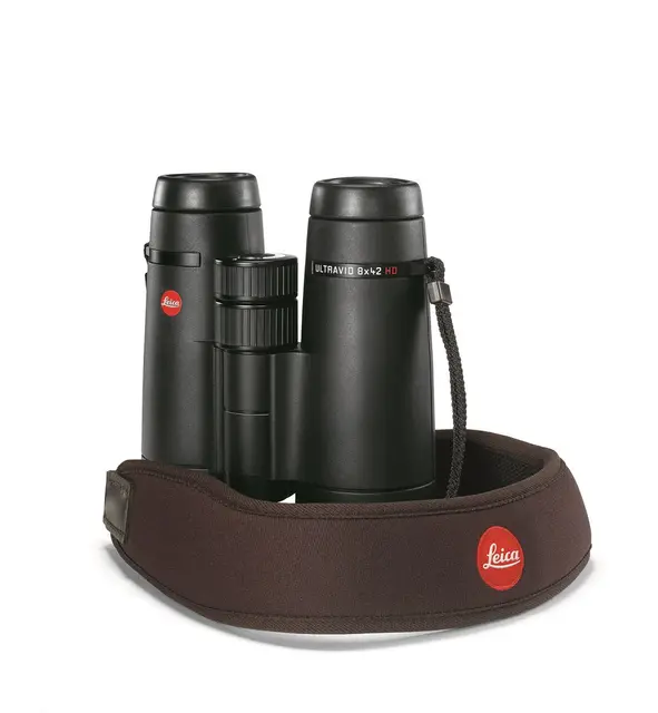 Leica Neoprene Binocular Strap chocolate brown 