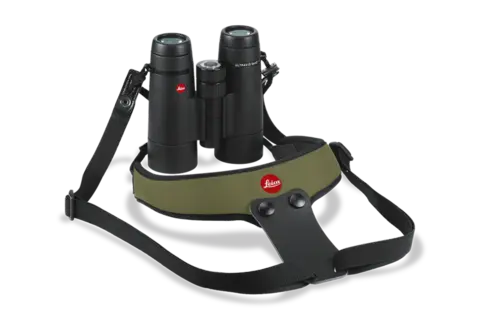 Leica Neoprene Binocular Strap Sport Olive Green 