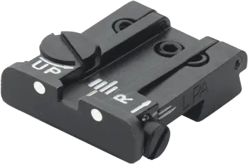 LPA TPU Two Dot Adjustable Rear Beretta 92,96, 98, M9, 90TWO 