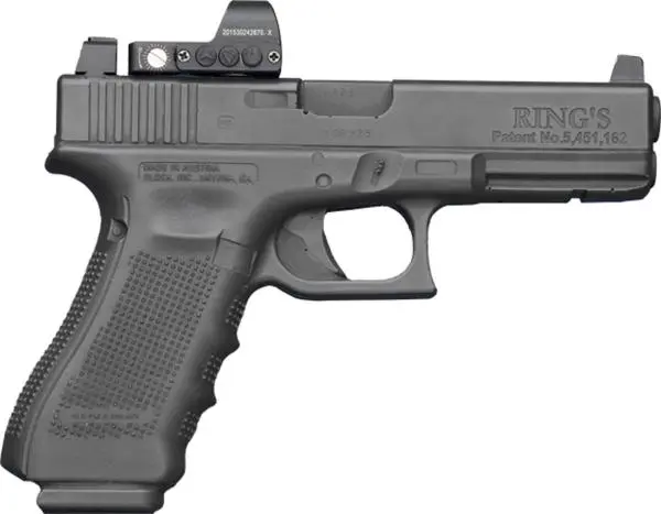 LPA RDS Glock 17 - 48 MOS Svart baksikte, fiber frontsikte 