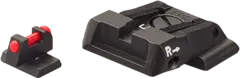 LPA SPS Justerbart sikte M&amp;P Fiber front, svart bak.
