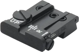 LPA TPU Black adjustable Rear Beretta 92, 96, 98, M9