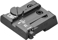 LPA TPU CZ Shadow 1 &amp; 2, P07 Svart justerbart