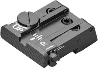 LPA TPU CZ Shadow 1 &amp; 2, P07 Svart justerbart