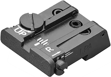 LPA TPU CZ Shadow 1 & 2, P07 Svart justerbart 