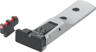 LPA TXT Sikter S&amp;W stainless Target sort bak, DX fiber front
