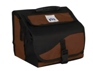 Feltveske DFS Cordura m/magasinholder, Svart/Brun