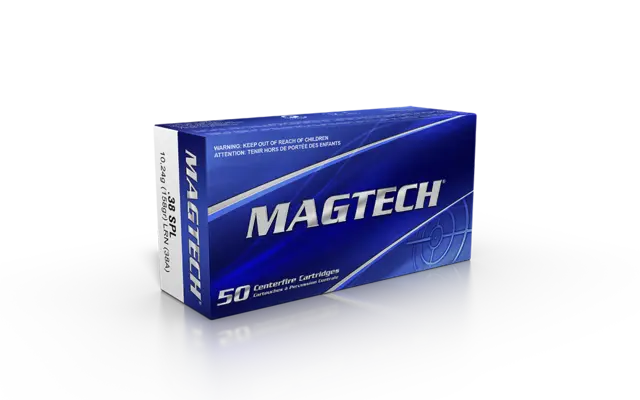 Magtech .38 SPL 158GR LRN - 38A 