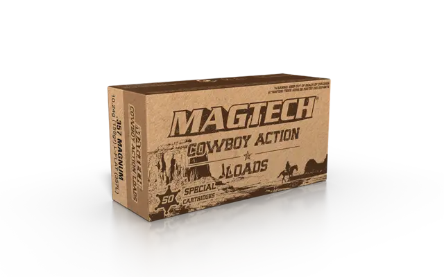 Magtech .357 Mag SPL 158GR LFN Cowboy - 357L 