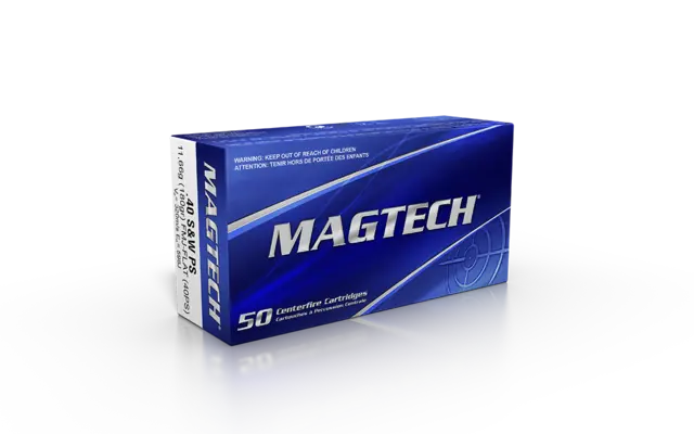 Magtech .40 S&W 180GR FMJ FLAT PRACTICAL SHOOTING - 40PS 
