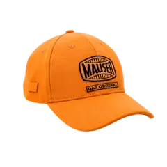 Mauser Cap Canvas Orange Orangefarget Cap med Mauser Logo
