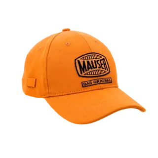Mauser Cap Canvas Orange Orangefarget Cap med Mauser Logo