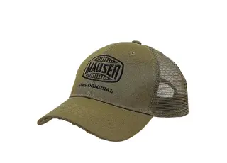 Mauser Cap Mesh Grønn Grønnfarget Snapback Cap i Mesh Mauser