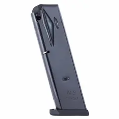 Mec-Gar magasin BERETTA 92FS, M9, 92X 9mm 15 skudd bl&#229;nert