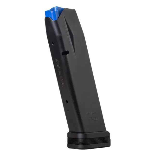 Mec-Gar Comp magasin CZ 75B/85B S1/S2 9mm 19 skudd Anti-Friction, alu base pad 