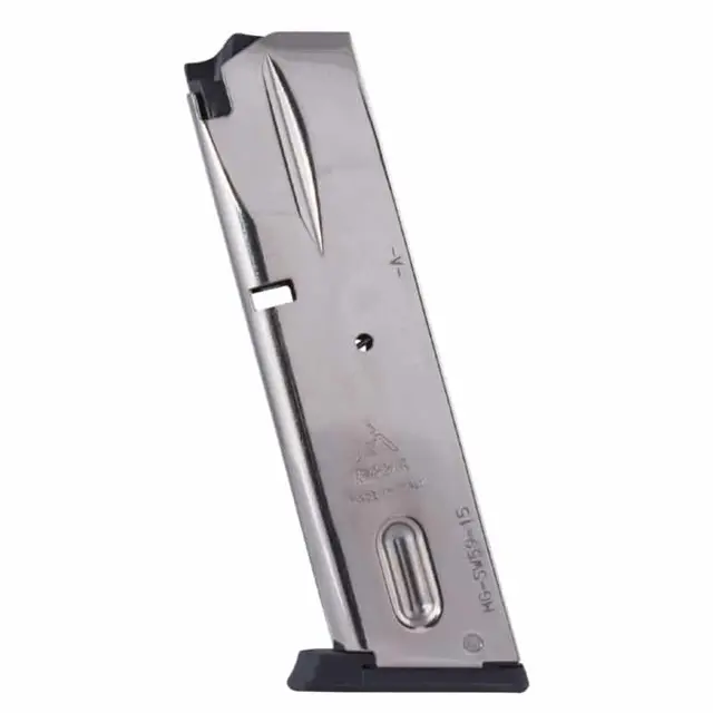 Mec-Gar magasin S&W 5900/915/910/695 9mm 15 skudd nikkel 