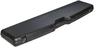 Megaline Riflekoffert Svart plast M&#229;l innvending 140x30x11 cm.
