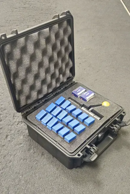 Ammunisjonskoffert mod. Landrø For Sauer 22LR - 235X180X105mm 