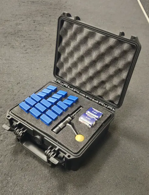 Ammunisjonskoffert mod. Landrø For Sauer 22LR - 235X180X105mm 