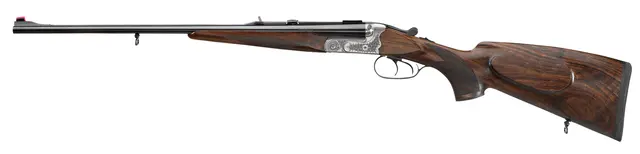 Merkel 141 Arab. Dobbeltrifle 9,3x74R 9,3x74R, Pistol grip, Grade 5, 55cm 