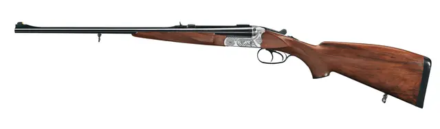 Merkel 141 Jagd Dobbeltrifle 9,3x74R, 9,3x74R, Pistol grip, Grade 5, 55cm 