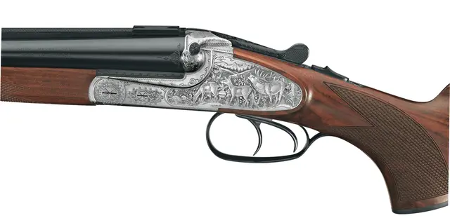 Merkel 161 Jagd Dobbeltrifle 9,3x74R 9,3x74R, Pistol grip, Grade 6, 55cm 