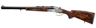 Merkel 961LS Jagd Rifledrilling 9,3x74R Pistol grip, Hogback stock, Grade6, 55cm