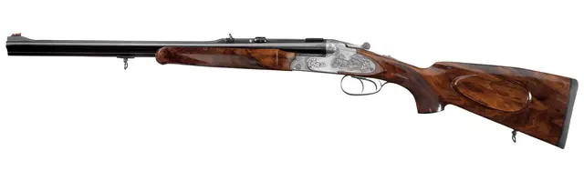 Merkel 961LS Jagd Rifledrilling 9,3x74R Pistol grip, Hogback stock, Grade6, 55cm 