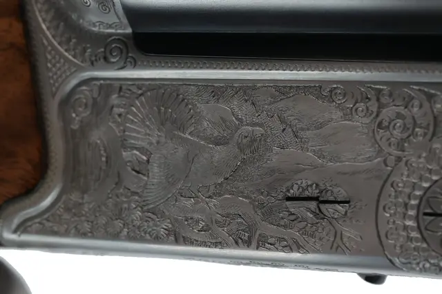 Merkel 96K Jagd 20/76-7x57R Pistol grip, Hogback stock,Grade 6, 55cm 