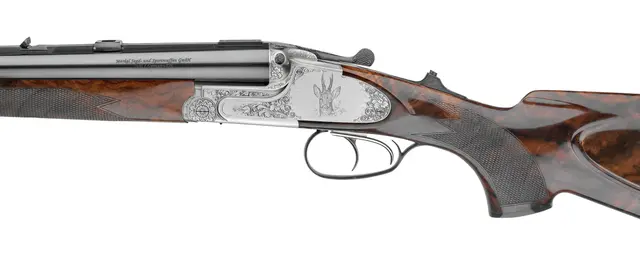 Merkel 96KS Jagd 12/76-7x57R Pistol grip, SP, Hogback, Grade 5, 55cm 