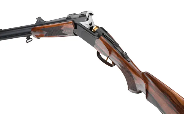 Merkel BBF B4 Black 12/76-7x57R Pistol grip, Hogback stock, Grade4, 60cm 