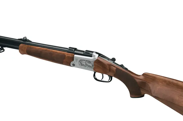 Merkel BBF B4 Jagd 12/76-6,5x55 Pistol grip, Hogback stock, Grade4, 60cm 