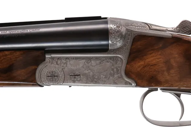 Merkel 96K Jagd 20/76-7x57R Pistol grip, Hogback stock,Grade 6, 55cm 