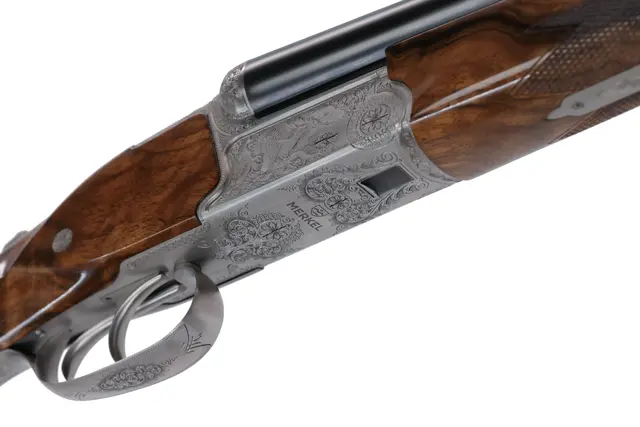 Merkel 96K Jagd 20/76-7x57R Pistol grip, Hogback stock,Grade 6, 55cm 