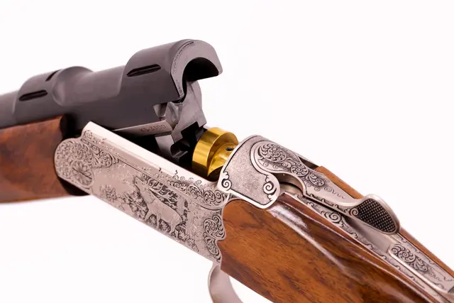 Merkel K5 Jagd Kiplauf Grand Lux Grade 8 7x57R - Custom, 51cm, M15x1, Flutet 