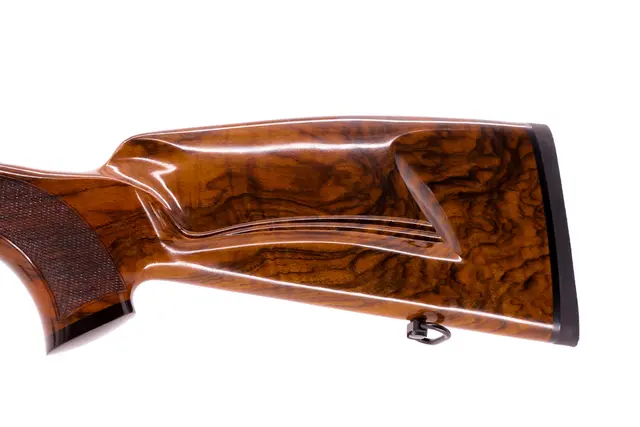 Merkel K5 Jagd Kiplauf Grand Lux Grade 8 7x57R - Custom, 51cm, M15x1, Flutet 