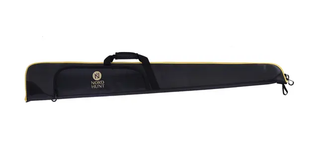 Nordhunt Haglefutteral, Sort/Gul 135,5x20,5cm 