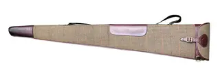 Nordhunt L&#230;r og tweed haglefutteral 135cm