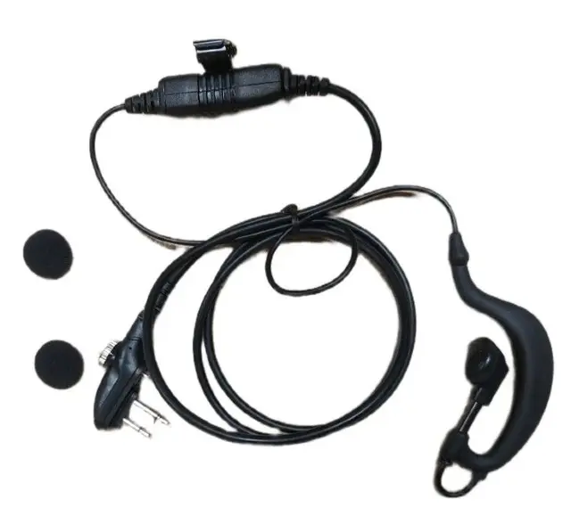 Nordhunt hodesett m/ørebøyle og PTT (Earphone, common) 