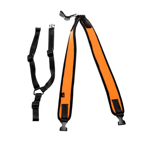 Nordhunt riflereim/bæresele Orange Neoprene 
