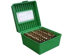 MTM Patronboks 100-skudd Deluxe Magnum 300/338/458