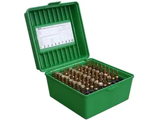 MTM Patronboks 100-skudd Deluxe Magnum 300/338/458